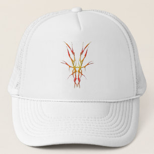 Boné Deer Skull Tribal Design para Caçadores de veados