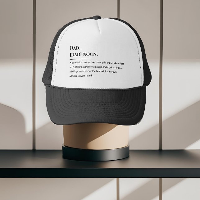 Boné Definição do pai - 🧢 do Pai Clássico 💙 (Criador carregado)