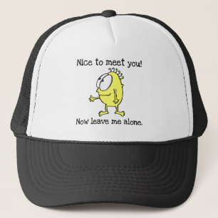 Boné Deixe-me t-shirt e presentes sozinhos