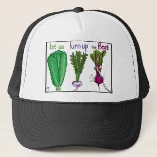 Boné Deixe-nos girar acima da batida