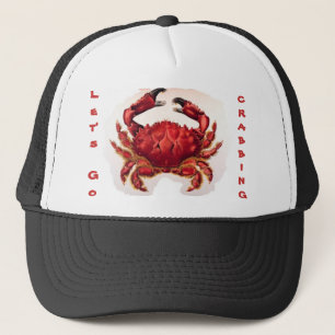 Boné Deixe-nos ir CRABBING o chapéu