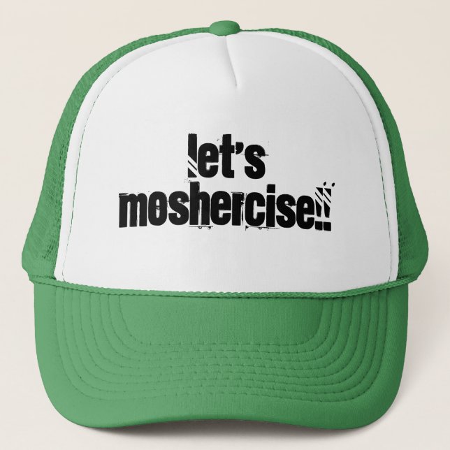Boné Deixe-nos Moshercise!! (Frente)