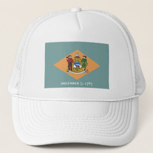 Boné Delaware A Bandeira do Estado Diamante dos EUA