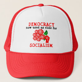 Boné Democracy Trucker Hat