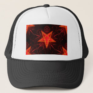 Boné demônio neon