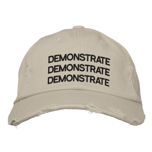 Boné Demonstrar Pedra Com Dor De Chapéu Ajustável (Frente)