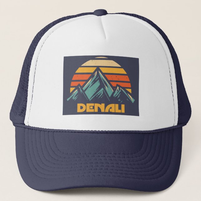 Boné Denali Alaska Retro Turquesa (Frente)