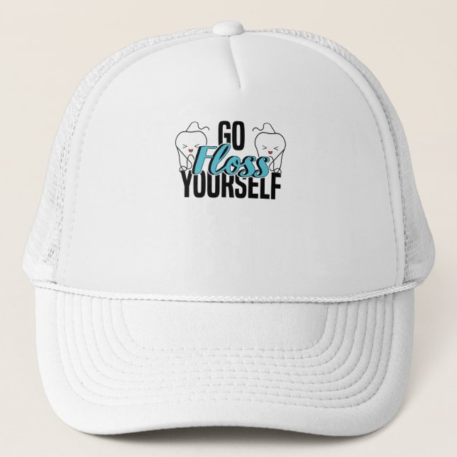 Boné Dentista Dental Technician Ocupando Dental Dentist (Frente)