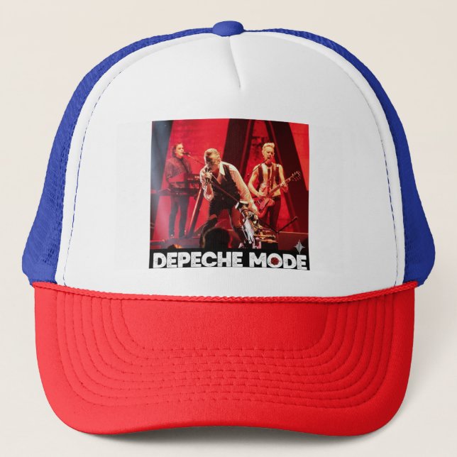 Boné Depeche Mode Live in Concert Retro Synth-Pop Truck (Frente)