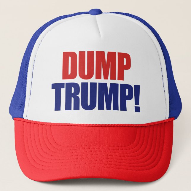 Boné Derrubar Trump - Impeachment do Presidente Trump (Frente)