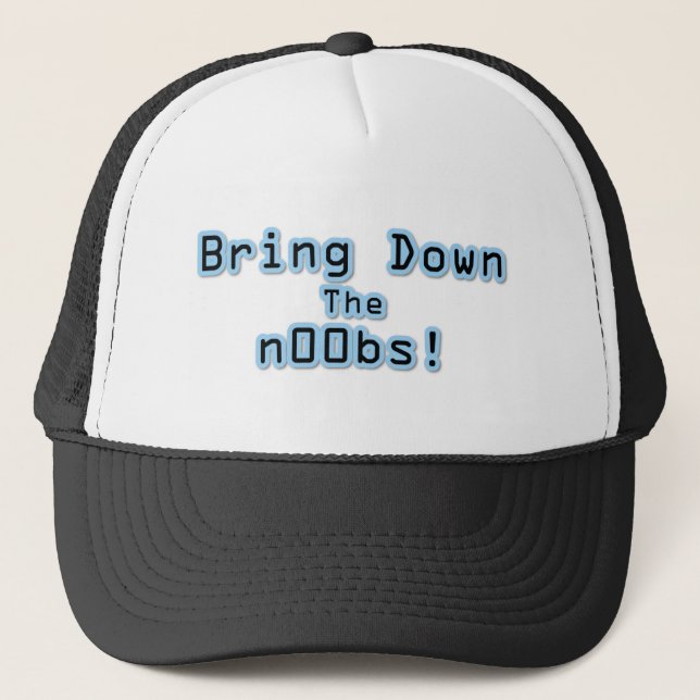 Boné Derrube os n00bs! (Frente)