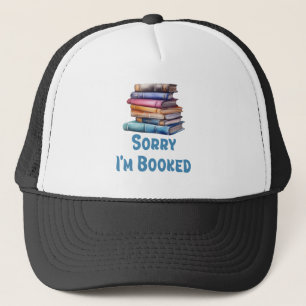 Boné Desculpe, Estou Ocupado - Humor de Bibliófilo