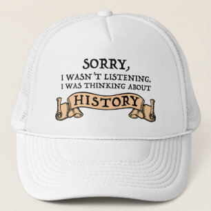 Boné Desculpe, eu não estava ouvindo - pensando sobre a