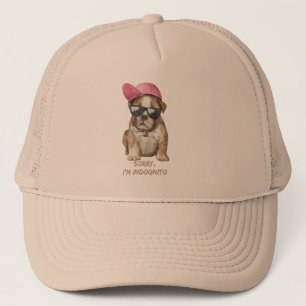 Boné DESCULPE, SOU INDOGNITO (Cãozinho do Cachorro de