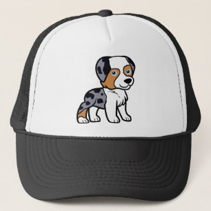 Boné desenho animado azul aussie