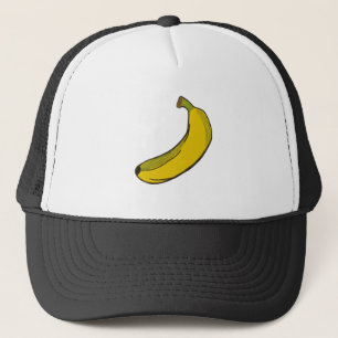 Boné Desenho de Banana com Giz de Cera