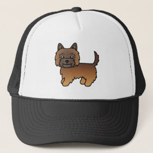 Boné Desenho de Cão de Cartoon Terrier Cairn Cairn