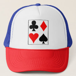 Boné Desenho de cartas Camiseta