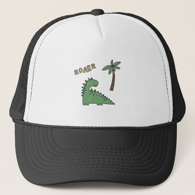 Boné Desenho do dinossauro (Frente)