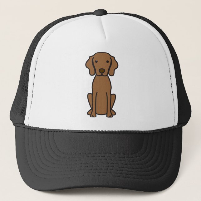 Boné Desenhos animados do cão de Vizsla (Frente)
