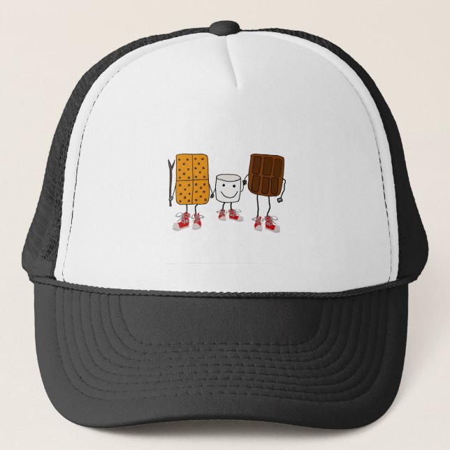 Boné Desenhos animados engraçados dos caráteres de (Frente)