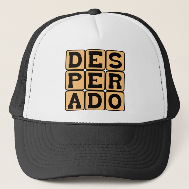 Boné Desesperado, Criminoso (Frente)