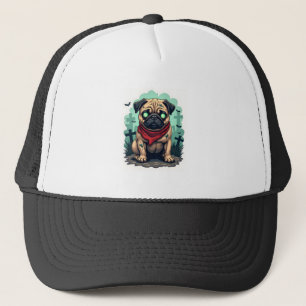 Boné Desfile de Pug Zumbi