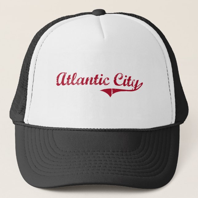 Boné Design clássico de Atlantic City New-jersey (Frente)
