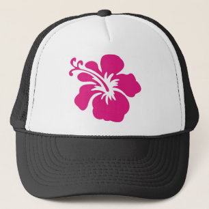 Boné Design cor-de-rosa do hibiscus