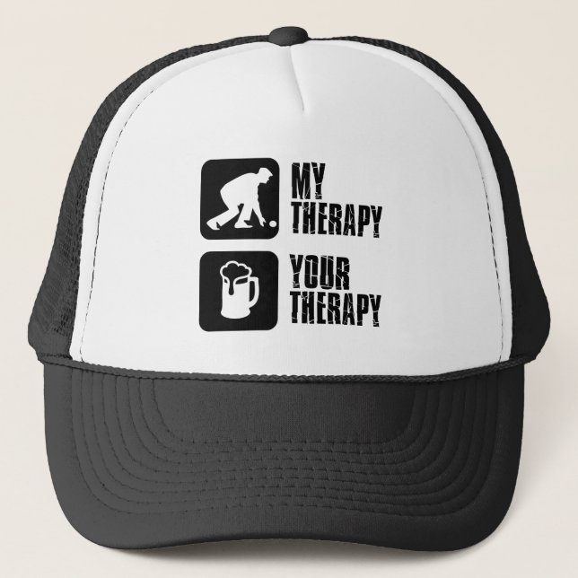 Boné Design da boliche do gramado (Frente)