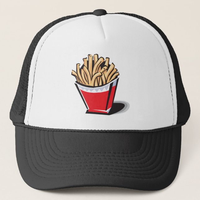 Boné design de batatas fritas retrô (Frente)