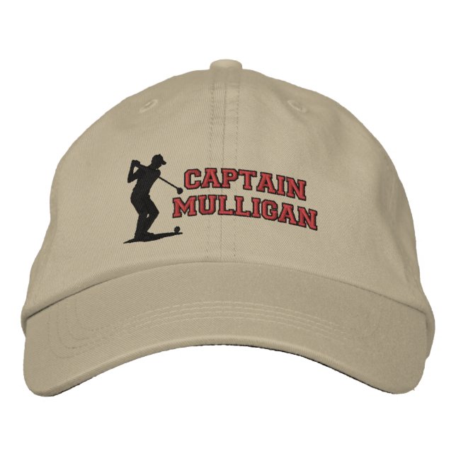Boné Design de bordado de Na moda Golfer Mulligan com l (Frente)