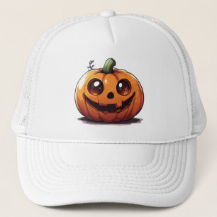 Boné Design de desenho animado de abóbora de Halloween