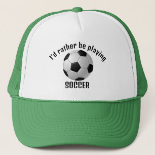 Boné Design de futebol