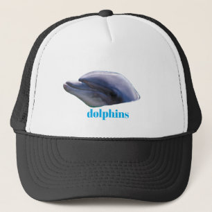 Boné Design de Golfinho Fofo Oceano Vida Marinha
