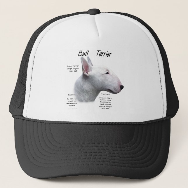Boné Design de História da Bull Terrier (Frente)