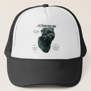 Boné Design de História do Affenpinscher