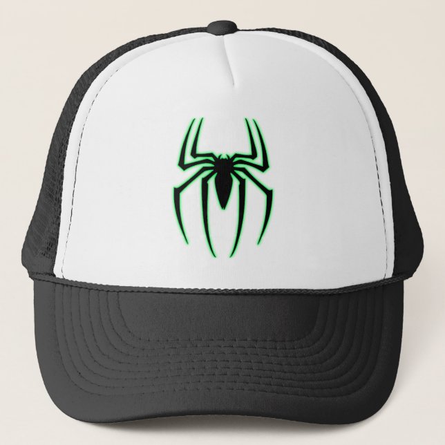 Boné Design de Inseto Aranha Preta (Frente)