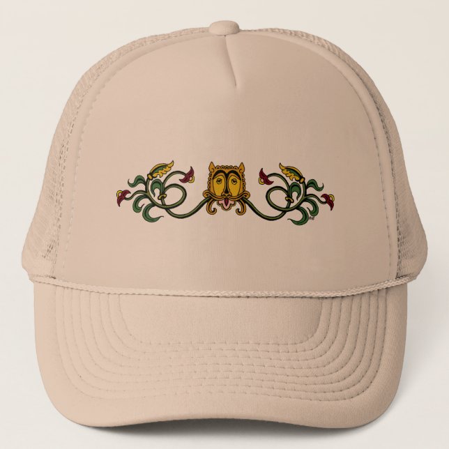 Boné Design de Leão Medieval (Frente)