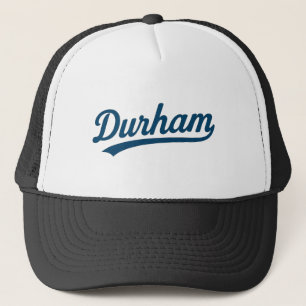 Boné Design de Retro de Script Durham - Orgulho de Cida