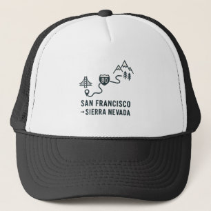 Boné Design de Rota de San Francisco para Sierra Nevada