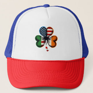 Boné Design de Shamrock da Unidade Irlandesa-Americana