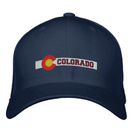 Boné Design de Sinalizador do Estado do Colorado