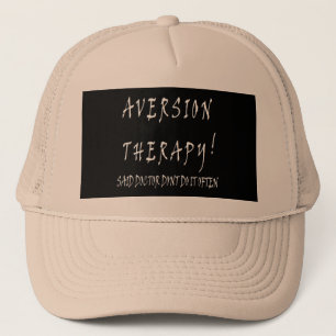 Boné design de Terapêutica de Aversão engraçada para mé