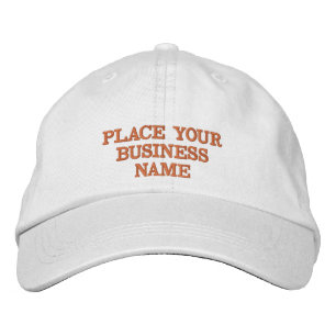 Boné Design de Texto e Nome Personalizado para Chapéus 
