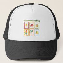 Design de Vibes de Verão Retrô