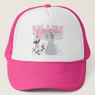 Boné Design do anjo da flor