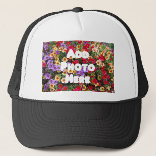 Boné Design do modelo de Zazzle minha própria