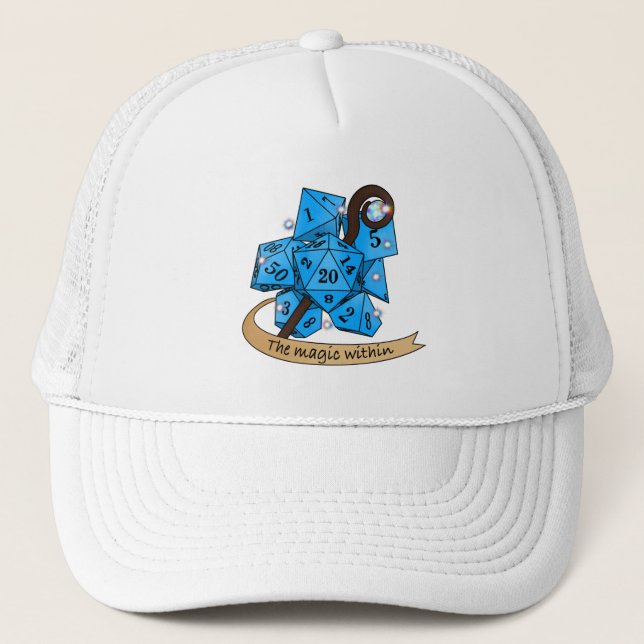 Boné Design do Sorcerer Dice (Frente)