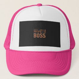 Boné Design do Trucker Hat